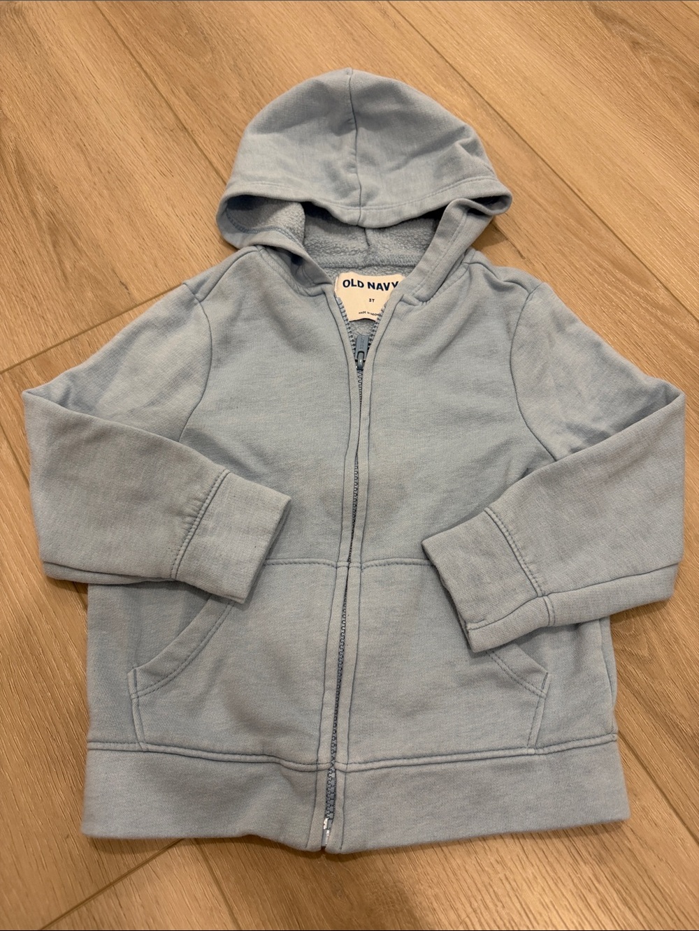 Old Navy Pale Blue Full-Zip Hoodie for Kids